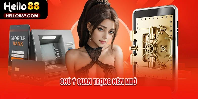 Chú ý nạp tiền Hello88