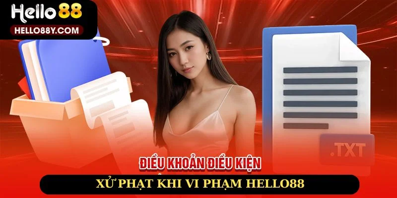 Xử phạt khi vi phạm điều khoản điều kiện Hello88